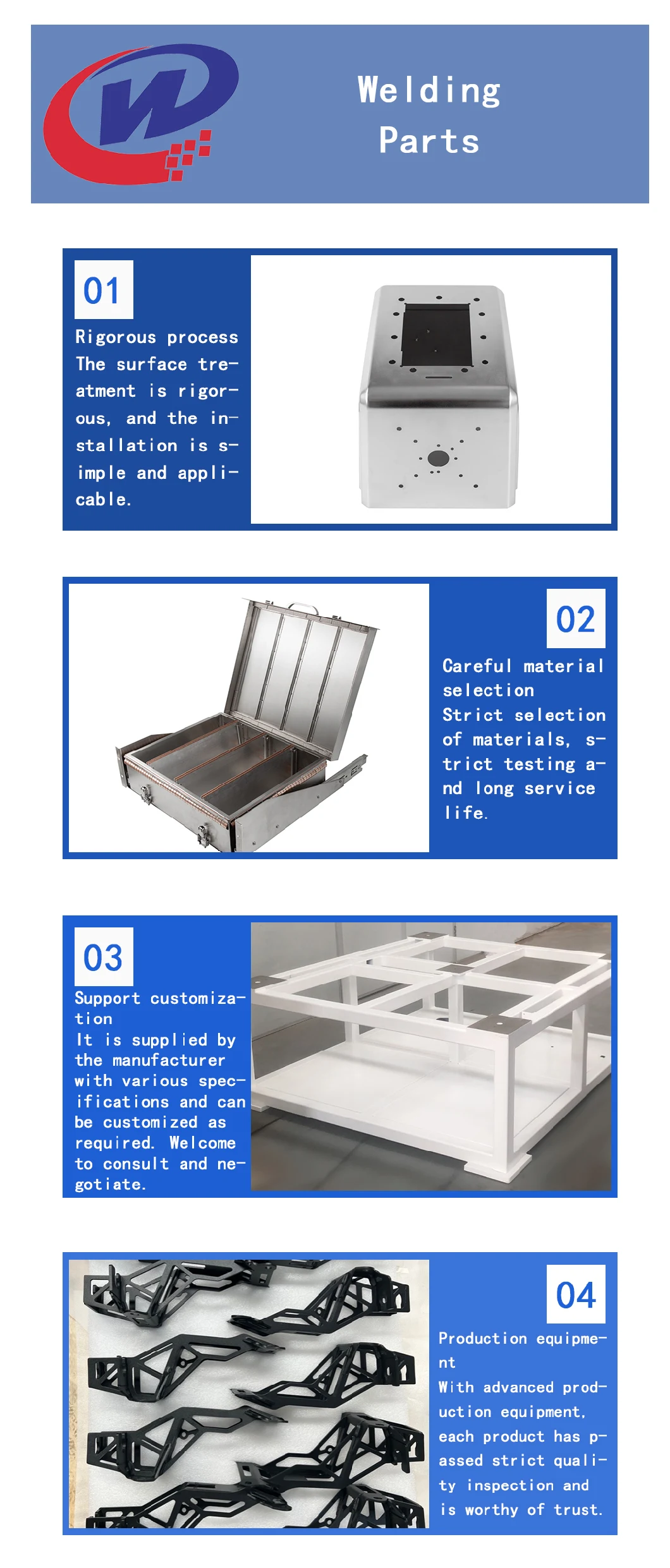 Laser Cutting of Sheet Metal Bending and Welding of Non-Standard Parts Processing