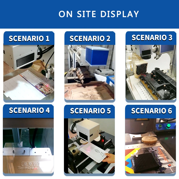 Ck Factory Price CO2 Laser Engraving Marking Machine Ci2 Laser Marking Machine 30W 3D Dynamic CO2 Laser Marking