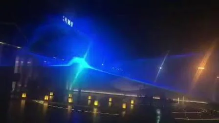 Point de repère extérieur de projecteur de laser de faisceau de ciel de laser vert de 30W pour le bâtiment scénique de secteur