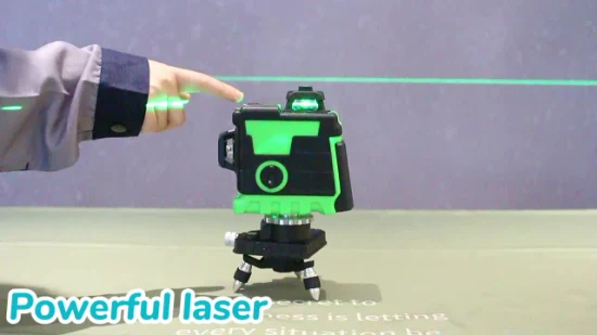 Mini Linelaserlevel Niveau à nivellement automatique Laser 3D Vert